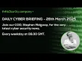 28th March - Firefox Sandbox Exploit Fixed Tor Update Biometric Data Risks