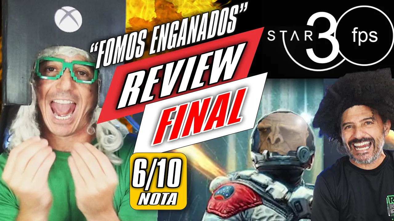 REVIEW FINAL de  Star30fps QUE ENGANOU A TODOS -   Starfield #starfield