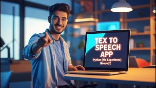Build a Text to Speech App in Python Streamlit gTTS Full Tutorial