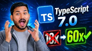TypeScript 7 0 is INSANELY Fast I tested it