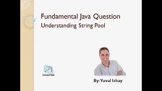 Java Interview Questions - String Pool