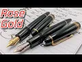 A STUNNING Montblanc 146 - Rose Gold and OBB Nib