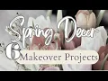 SPRING DECOR Goodwill Items Trash to Treasure 6 Makeover Projects