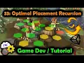 Unity3D Hex Map Game Dev 33 Find Optimal Placement using Recursion