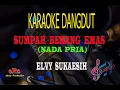 Download Lagu Karaoke Sumpah Benang Emas Nada Pria - Elvy Sukaesih (Karaoke Dangdut Tanpa Vocal)