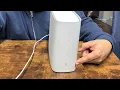 How to repair troubleshoot a red blinking light BGW320 fiber Internet connected no Internet