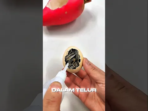 Cincin Ibu Disembunyikan di Dalam Telur?! 😱#shorts