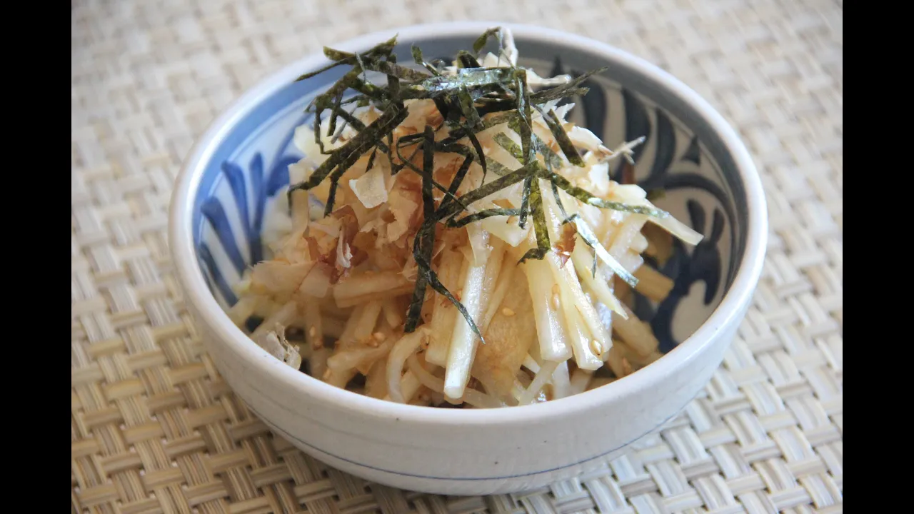 Daikon Salad Recipe - Japanese Cooking 101