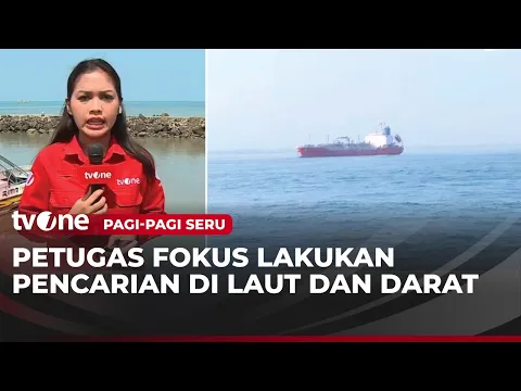 Pencarian 5 Jurnalis dan 3 ABK di Selat Sunda