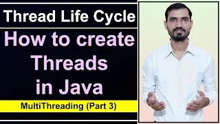 Thread Life Cycle in java How to Create Thread in Java by Extending Thread Class by Deepak in Hindi