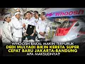 Lagu WHOOSH BAKAL MAKIN TERPURUK. DEDI MULYADI BIKIN KERETA SUPER CEPAT BARU JKT-BDG. APA MAKSUDNYA?