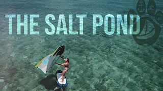 SHORT ~ The Salt Pond ~ WING FOILING ON GLASS