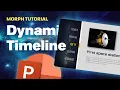 Animated Timeline - PowerPoint Morph Tutorial FREE Presentation Template for Download