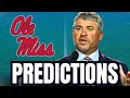 Ole Miss Football 2026 GAME-BY-GAME PREDICTIONS