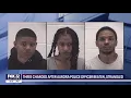3 arrested after Aurora illinois police officer was beat and strangled
