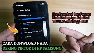 cara download nada dering tik tok di hp samsung tanpa aplikasi tambahan