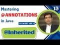 Built In Annotations in Java - Inherited