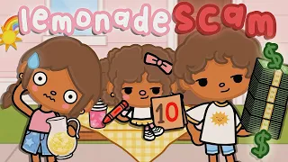 My Kids SCAMMED People for LEMONADE 😭 Toca Life World Roleplay ⭐️ (Toca Boca)