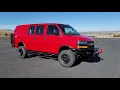 2021 Chevrolet 2500 Express Quigley 4x4 with Timberline Upfit and Lift
