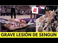FUERTE LESION de Alperen Sengun en el Houston Rockets vs Sacramento Kings NBA