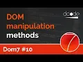 Dom7 Tutorial - DOM Manipulation Methods