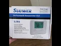 How I replaced Furnace Thermostat with Suuwer from Amazon Two thumbs up