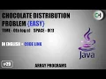 Chocolate distribution problem Chocolate distribution leetcode chocolate distribution gfg