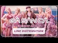 Download Lagu GÃ SĂN CÁ – Em Xinh Say Hi | Line Distribution + Color Coded Lyrics
