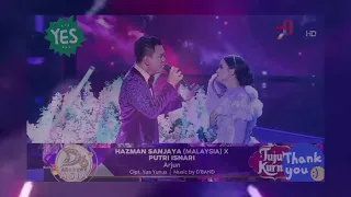 hazman sanjaya malaysia x putri isnari arjun