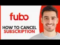 How To Cancel FuboTV Subscription - Step By Step