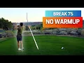 Breaking 75 with No Warmup St George s Sunbrook Golf Course