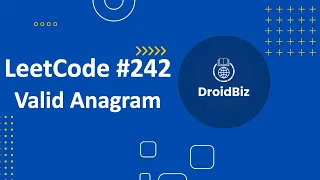Valid Anagram LeetCode 242 Python