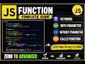 Js Function keyword with parameter without parameter call Function for beginner