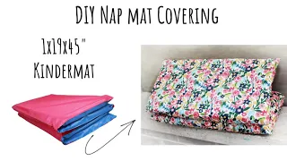 DIY Nap Mat cover - for 1x19x45 mats