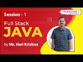 Day-1 Core Java Full Stack Java Mr Hari Krishna Naresh IT