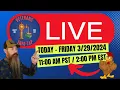 Live Stream Today at 11 00 PST 2 00 EST