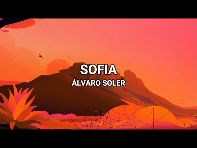 Download MP3 Sofia - Álvaro Soler (Lyrics/Letra)