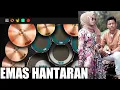EMAS HANTARAN-YOLLANDA \u0026 ARIEF||REAL DRUM COVER