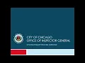 Chicago Police Department Disciplinary Process Overview