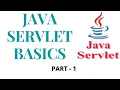 Servlet Basics Tutorial Series for Beginner Part-1 Clear your basics using simple Examples