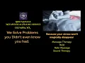 Olympia WA Massage Therapy Relaxing Binaural Beats for Healing