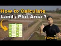 How To Calculate Land Plot Area