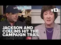 Troy Jackson and Senator Susan Collins hit the campaign trail across Maine