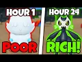Going From NOTHING To A GLEAM ROAM In ONE DAY Challenge Loomian Legacy