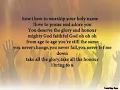 Frank Edwards-I lift My Voice lyrics video