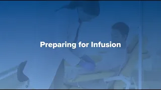 Inova Schar Cancer Preparing for Infusion