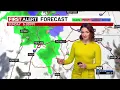 Saturday evening weather forecast