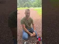 Chad Matthews firing off his American Revolutionary cannon on Independence Day 2026