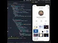 Flutter Profile Page with ListView and GridView Tab