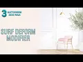 Surf Deform Modifier 3ds Max Tutorial